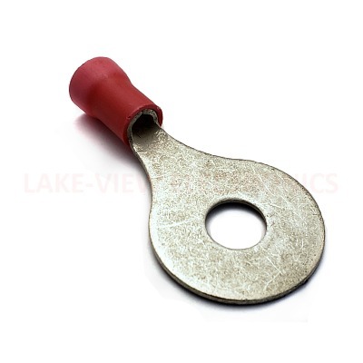 TERMINAL RING 8 AWG 3/8&quot; STUD INSULKRIMP