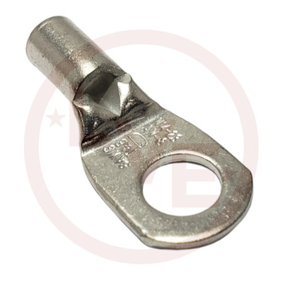 TERMINAL RING 8/8AN AWG 5/16&quot; STUD NON-INSULATED TIN PLATED