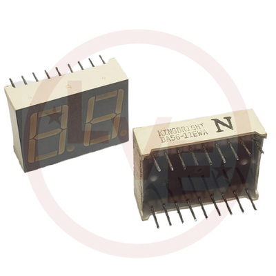 LED DISPLAY HIGH EFFICIENCY RED 2 DIGIT .56&quot;