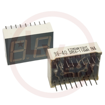 LED DISPLAY GREEN 2 DIGIT .56&quot;