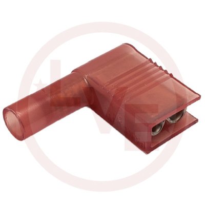 TERMINAL QDC FEMALE 22-18 AWG .187 X .032 FULLY INSULATED RED