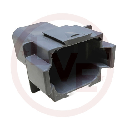 DEUTSCH DT04-08PA-C015 CONNECTOR 8 POS RECPTACLE HOUSING GRAY