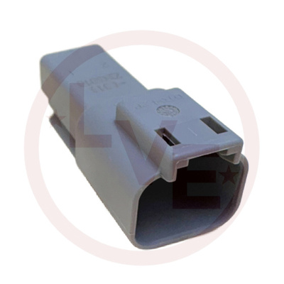 DEUTSCH DT04-2P-C015 CONNECTOR 2 POS RECEPTACLE HOUSING GRAY