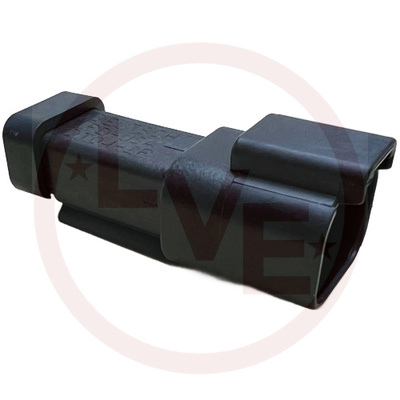 DEUTSCH DT04-2P-CE03 CONNECTOR 2 POS RECEPTACLE HOUSING GRAY