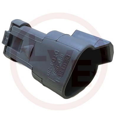 DEUTSCH DT04-3P CONNECTOR 3 POS RECEPTACLE HOUSING GRAY