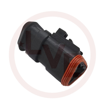 CONNECTOR 3 POSITION HOUSING BLACK