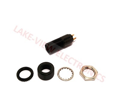 INDICATOR LAMP HOLDER 105-125V SOLD TABS 0.375&quot; MNT HOLE