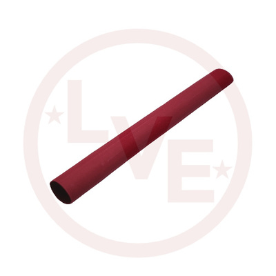 HEATSHRINK 1/8&quot; X 4FT 3:1 DUAL WALL RED TUBING