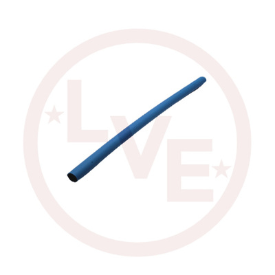HEATSHRINK 1/4&quot; X 4FT 3:1 DUAL WALL BLUE TUBING