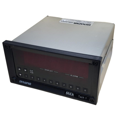 DYNAPAR MT1-00-0 INDICATOR MAX TACH 1 W/ALARMS LED DISPLAY