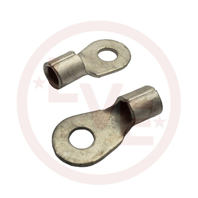 TERMINAL RING 6 AWG 1/4" STUD VERSAKRIMP