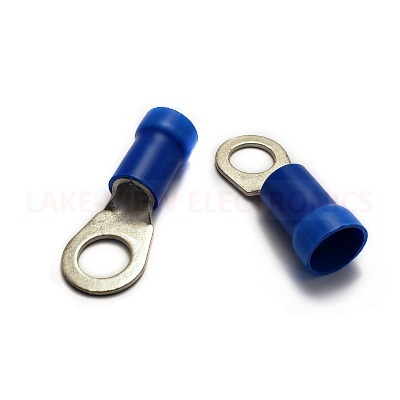 TERMINAL RING 6 AWG 3/8&quot; STUD INSULKRIMP