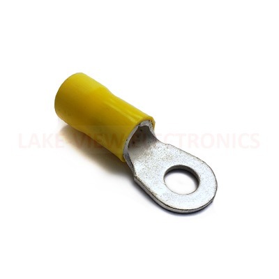 TERMINAL RING 4 AWG 5/16&quot; STUD INSULKRIMP
