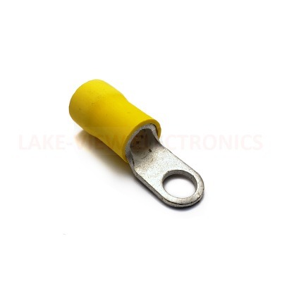 TERMINAL RING 4 AWG 5/16&quot; STUD INSULKRIMP