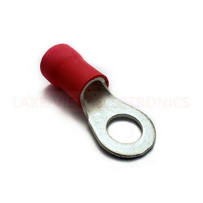 TERMINAL RING 2 AWG 1/2" STUD INSULKRIMP