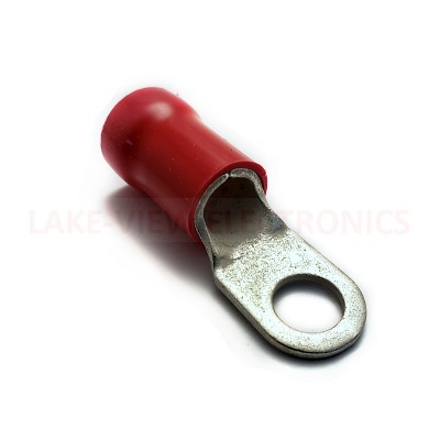 TERMINAL RING 2 AWG 3/8&quot; STUD INSULKRIMP