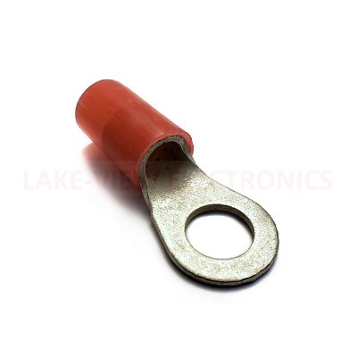 TERMINAL RING 2 AWG 1/2" STUD NYLAKRIMP