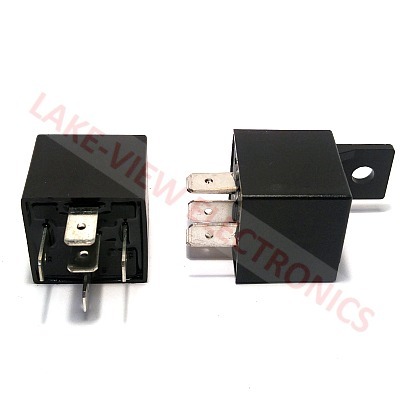 RELAY 12VDC 40A SPDT QUICK CONNECT SEALED W/BRKT AUTOMOTIVE RELAY