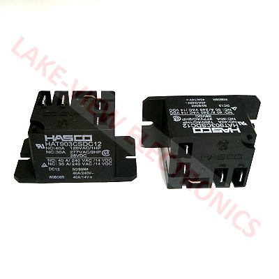 RELAY 12VDC 40A SPDT SEALED QDC W/FLG MT  POWER RELAY