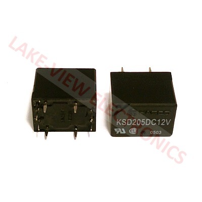 RELAY 6A 12VDC DPDT SEALED PCB PIN MINI RELAY