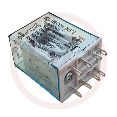 RELAY 24VDC 10A DPDT PLUG-IN POWER RELAY