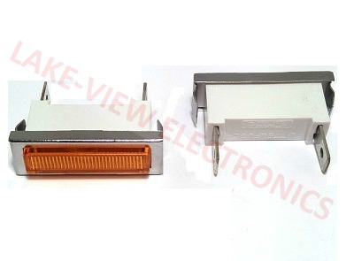 INDICATOR LAMP 125V AMBER NEON 0.250&quot; Q.C. TERMINALS SNAP MNT