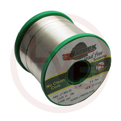 SOLDER SAC305 .020DIA 3.3% NO CLEAN 1LB SP