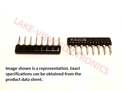 RESISTOR NETWORK 22K OHM 8P4R 2% SIP