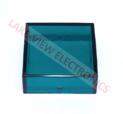 INDICATOR LENS CAP GREEN TRANSPARENT