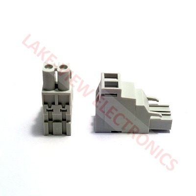 TERMINAL BLOCK 2POS 5.08P 90DEG IDC GREY