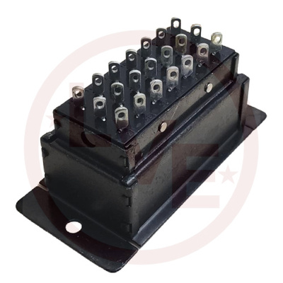 AZMEX P-3321-DB CONNECTOR PLUG 15 POS MALE PNL MNT