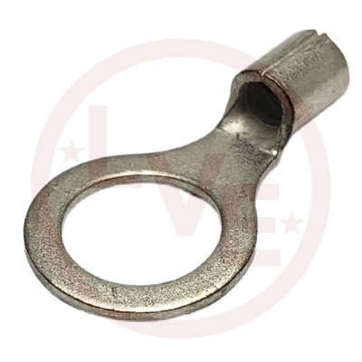 TERMINAL RING 14-10 AWG 3/8" STUD NON-INSULATED