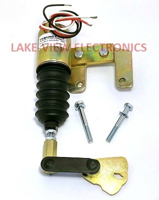 SOLENOID 12V CABLE KIT LEFT MOUNT PULL TYPE