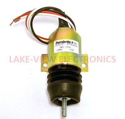 SOLENOID 12V NO SPRING PULL TYPE