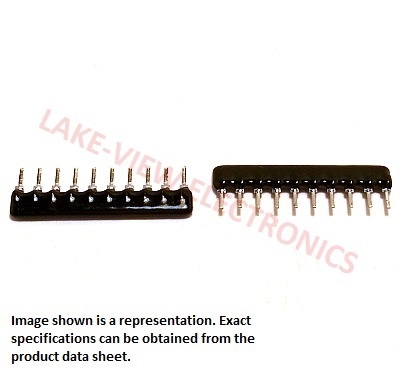 RESISTOR NETWORK 1K OHM 10P9R 2% SIP