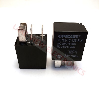 RELAY 12VDC 30A SPDT PLUG IN MINI ISO AUTOMOTIVE RELAY