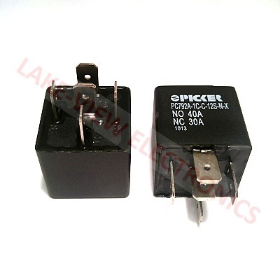 RELAY 12VDC 40A SPDT PLUG IN TYPE SEALED AUTOMOTIVE RELAY