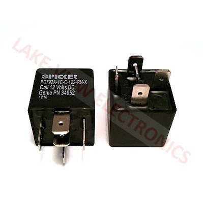 RELAY 12VDC 40A SPDT PLUG IN TYPE SEALED W/RESISTOR  AUTOMOTIVE RELAY