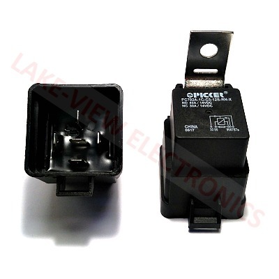 RELAY 12VDC 40A SPDT WEATHER PROOF CASE W/METAL BRACKET SEALED W/RESISTOR AUTOMOTIVE RELAY