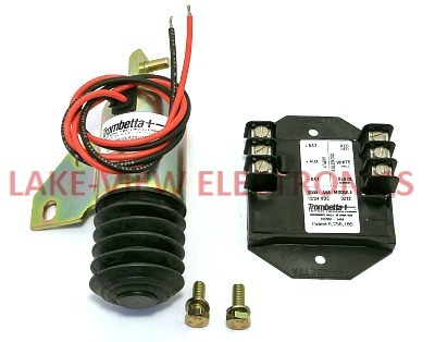 SOLENOID 12V KIT W/S500-A60 MODULE PUSH TYPE