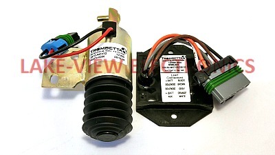 SOLENOID 12V PUSH TYPE W/CONNECTOR