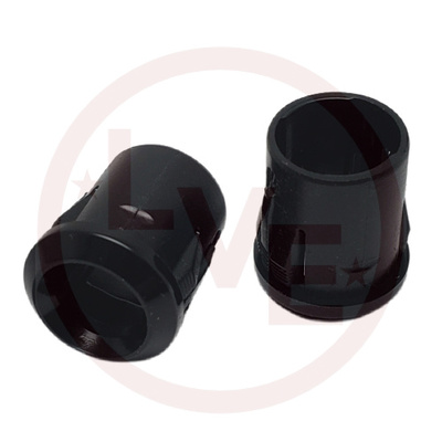 LED HOLDER 8MM BLACK