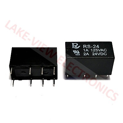 RELAY 24VDC 2A DPDT SENSITIVE PCB MINIATURE RELAY