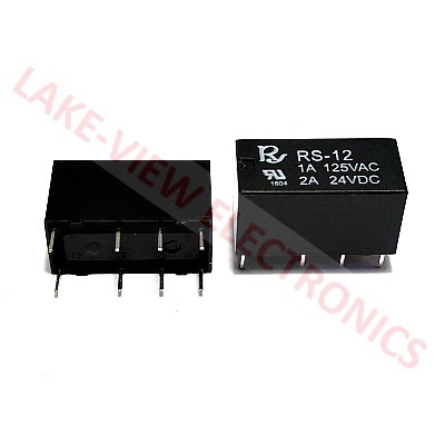 RELAY 5VDC 2A DPDT SENSITIVE PCB MINIATURE RELAY