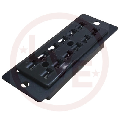 AZMEX S6-5412-SB CONNECTOR SOCKET 12 POS FEMALE PNL MNT