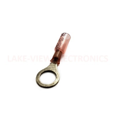 MOLEX 19164-0005 TERMINAL RING 22-18 AWG 3/8" STUD PERMASEAL