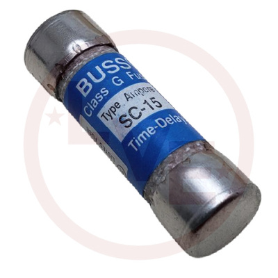 FUSE 15A 600VAC TIME DELAY .41&quot;X1.31&quot;