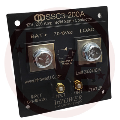 CONTACTOR SOLID STATE PROGRAMMABLE 200A 18VDC