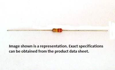 75 OHM 1/4W 5% CF RESISTOR BULK