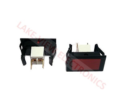INDICATOR 14V RED INCAND 0.250&quot; Q.C. TABS PNL MT LIGHT